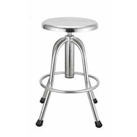 2603A-02-SS-II Stainless Steel Adjustable Stool