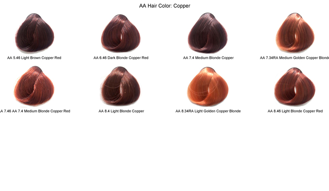 Ion Red Hair Color Chart