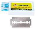 Feather Hi Stainless Platinum Blade