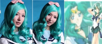 Cosplay hair wig