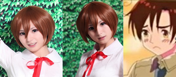 Cosplay hair wig