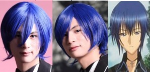 Cosplay hair wig