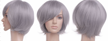 Cosplay hair wig