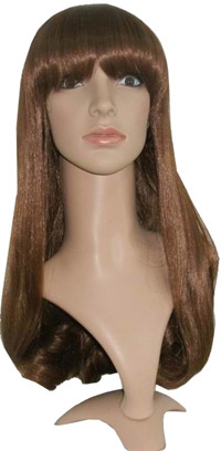 Synthetic hair wig