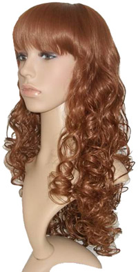 Synthetic hair wig