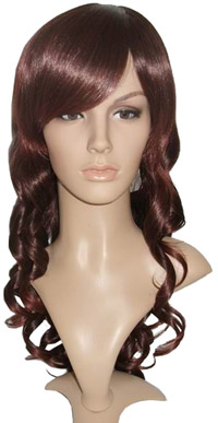 Synthetic hair wig