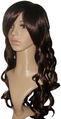 Synthetic hair wig