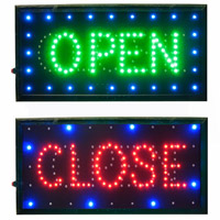 #4 LED Signboard Open/Close