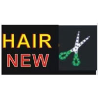 #8 LED Signboard Hair New