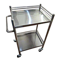 D-319S-000 stainless steel instrument trolley